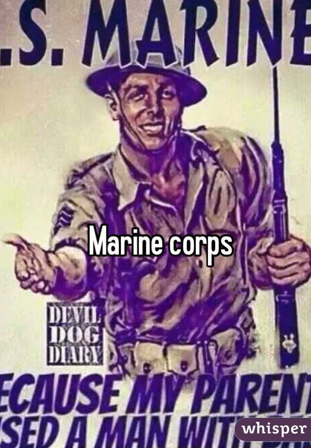 Marine corps
