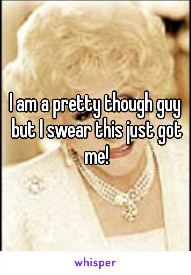 I am a pretty though guy but I swear this just got me!