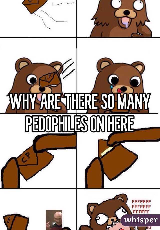 WHY ARE THERE SO MANY PEDOPHILES ON HERE