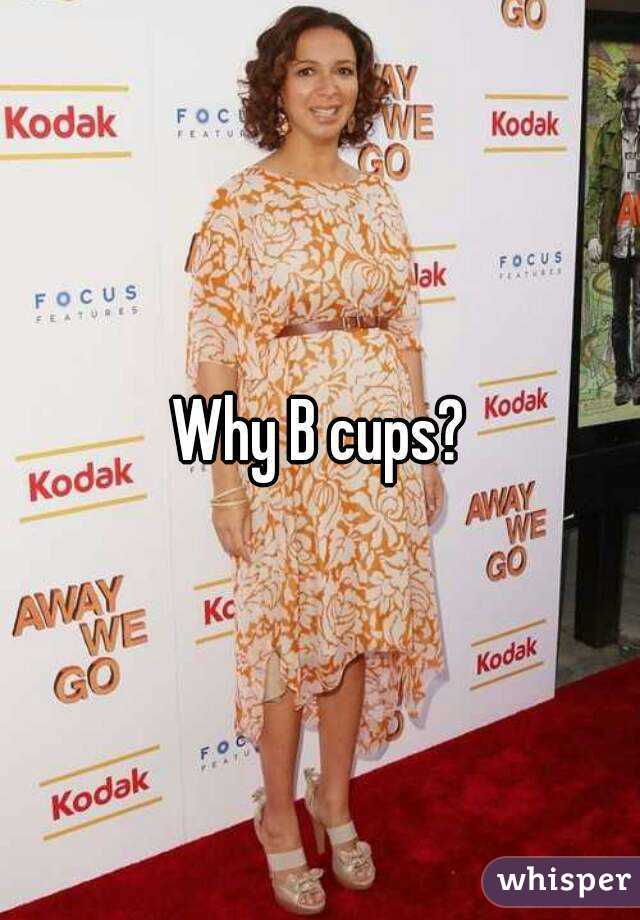 Why B cups?