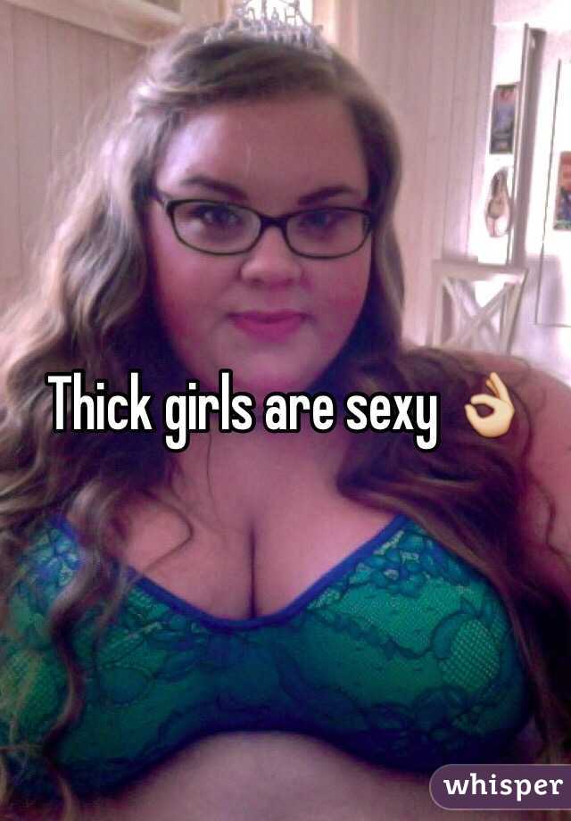 Thick girls are sexy 👌