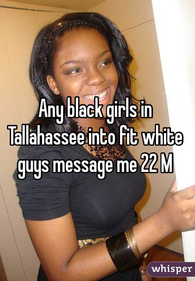 Any black girls in Tallahassee into fit white guys message me 22 M