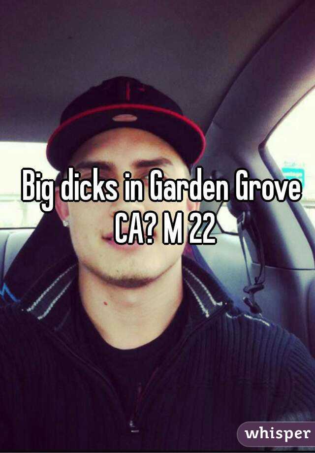 Big dicks in Garden Grove CA? M 22