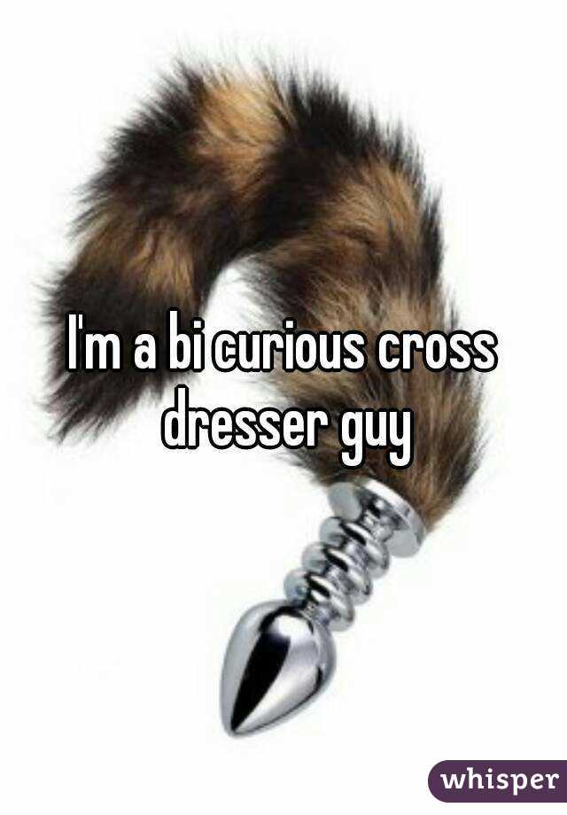 I'm a bi curious cross dresser guy