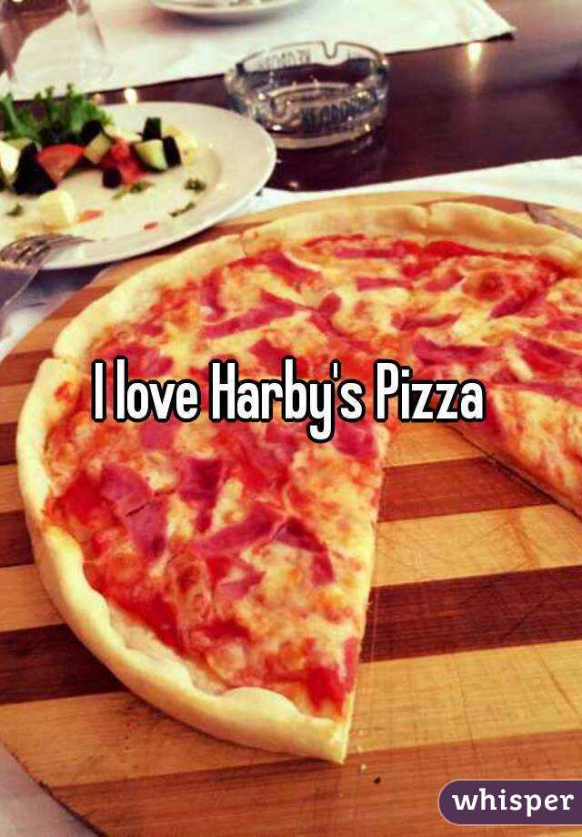 I love Harby's Pizza