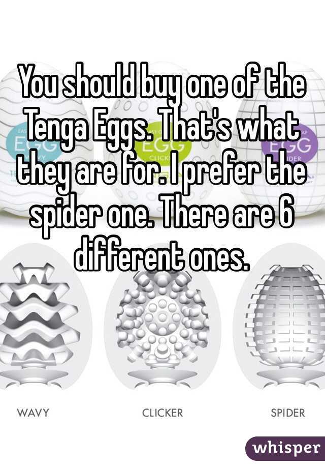 You should buy one of the Tenga Eggs. That's what they are for. I prefer the spider one. There are 6 different ones. 