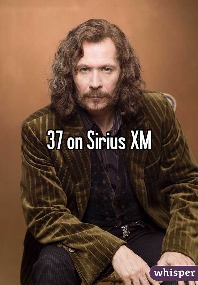 37 on Sirius XM 