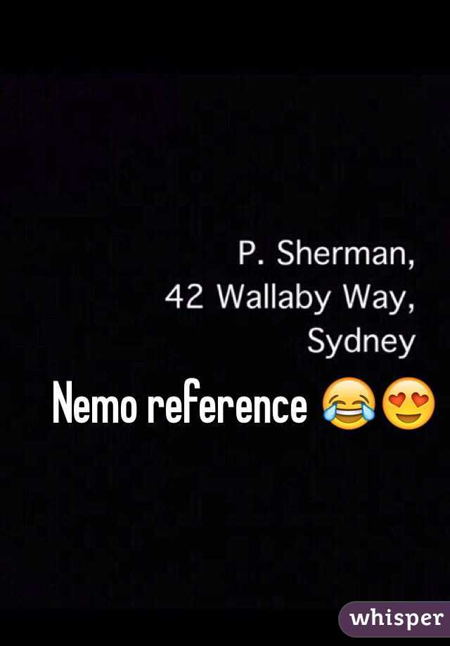 Nemo reference 😂😍