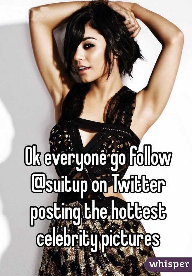 Ok everyone go follow @suitup on Twitter posting the hottest celebrity pictures 