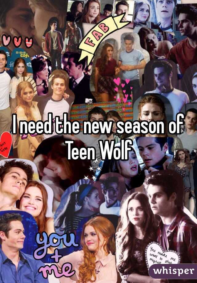 I need the new season of Teen Wolf