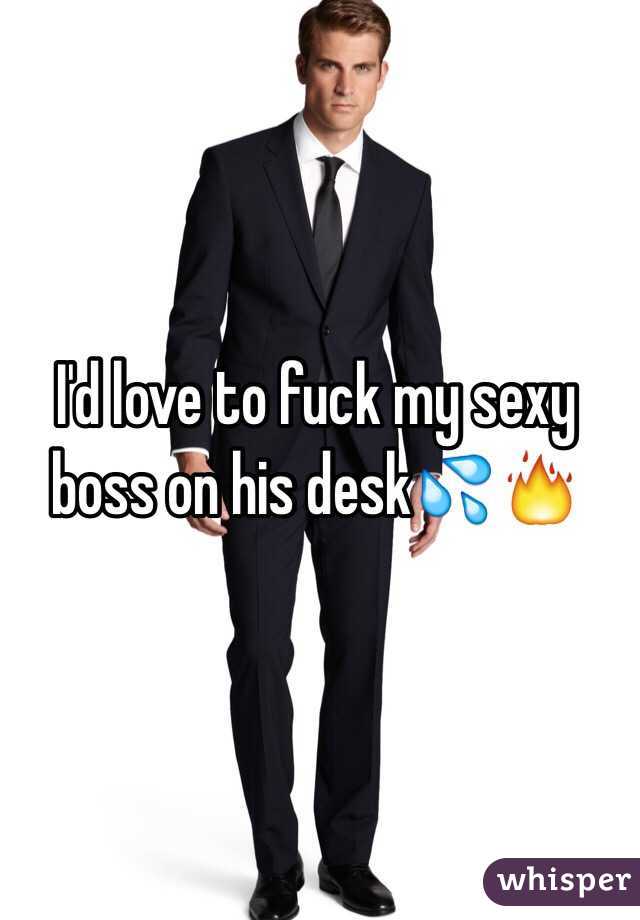I'd love to fuck my sexy boss on his desk💦🔥