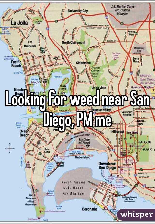 Looking for weed near San Diego, PM me