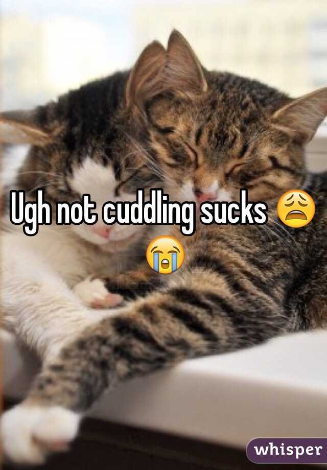 Ugh not cuddling sucks 😩😭