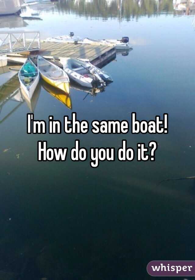 I'm in the same boat! 
How do you do it? 
