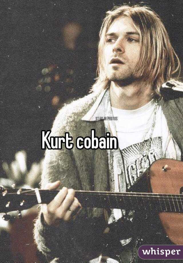 Kurt cobain 