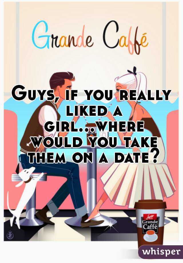 Guys, if you really liked a girl...where would you take them on a date?