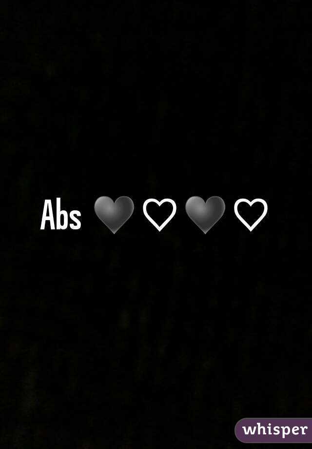 Abs ♥♡♥♡