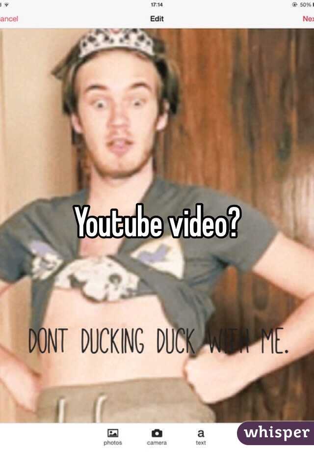 Youtube video?