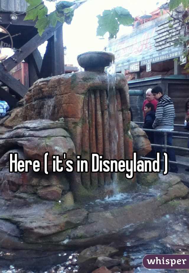 Here ( it's in Disneyland )