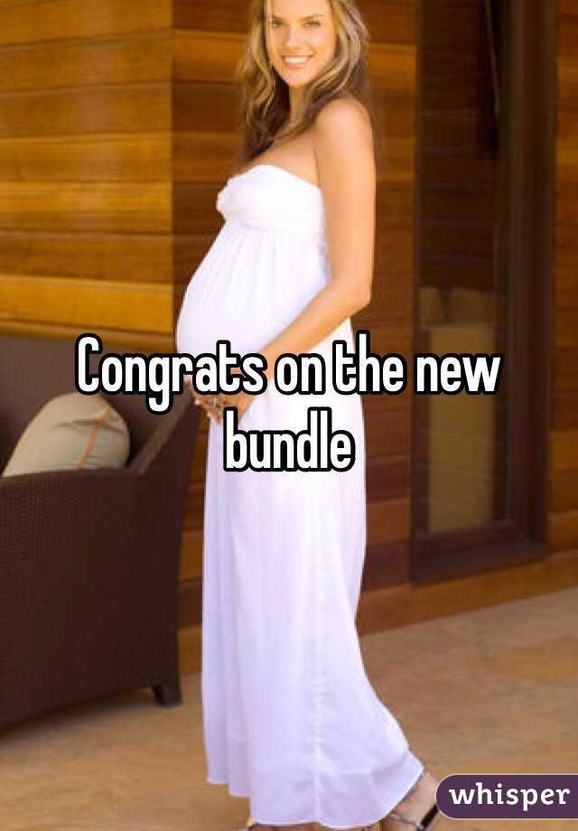 Congrats on the new bundle 