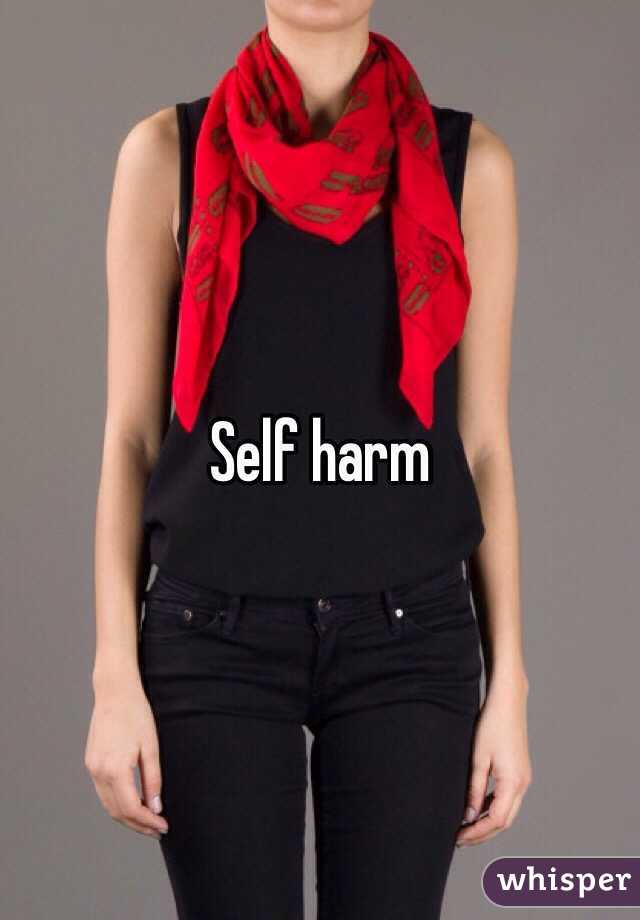 Self harm 