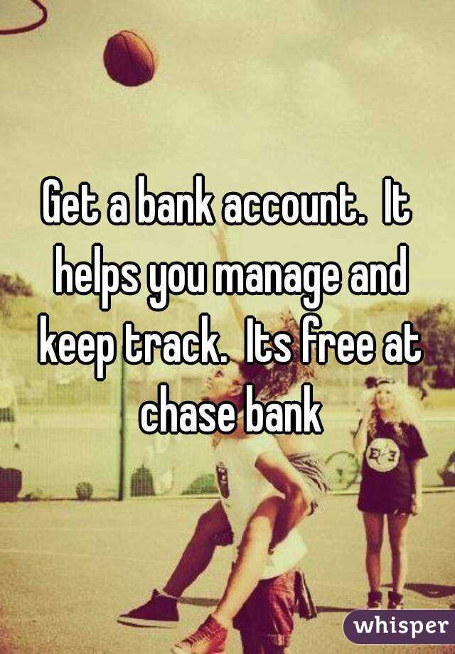 Get a bank account.  It helps you manage and keep track.  Its free at chase bank