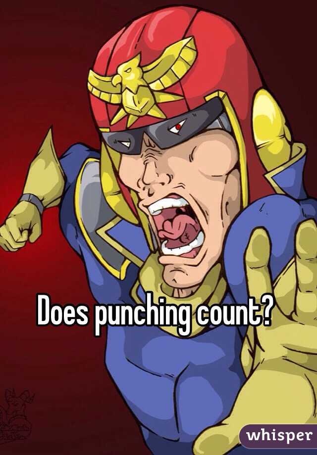 Does punching count? 