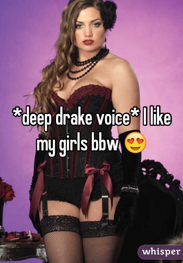 *deep drake voice* I like my girls bbw 😍