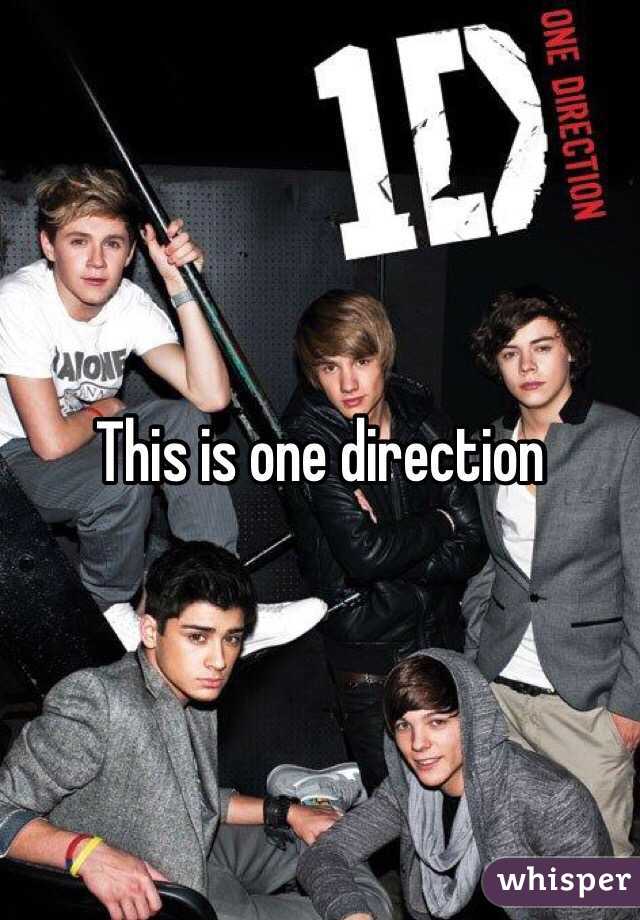 This is one direction