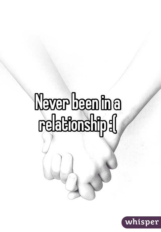 Never been in a relationship :(