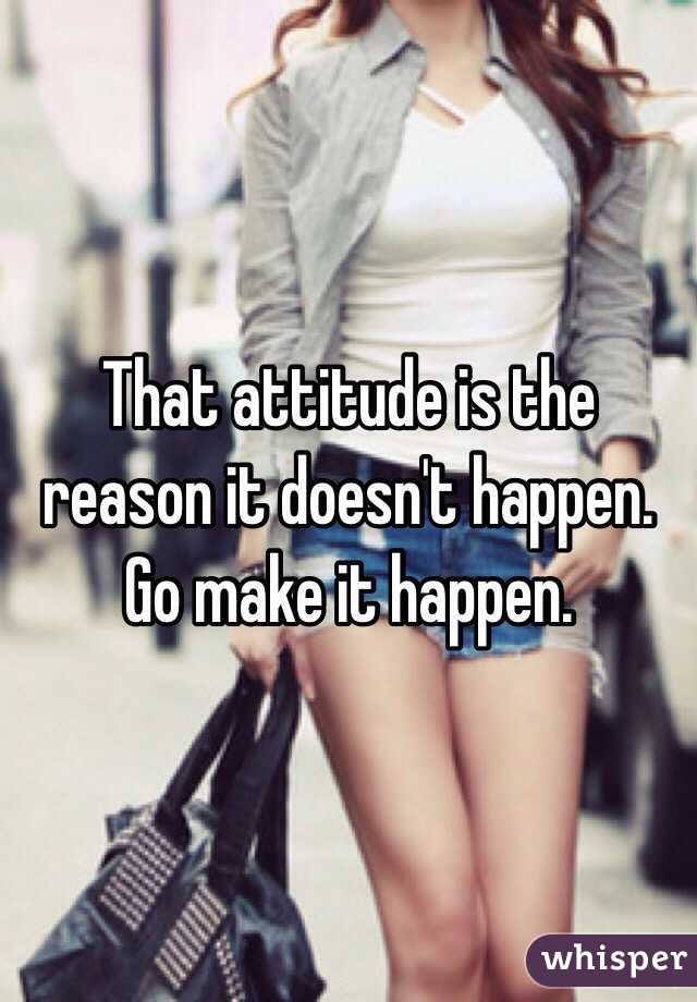 That attitude is the reason it doesn't happen. Go make it happen. 