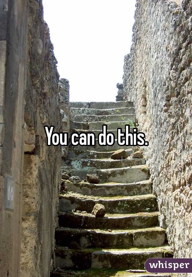 You can do this. 