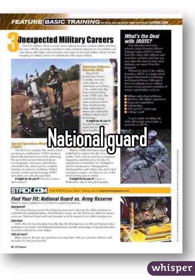 National guard