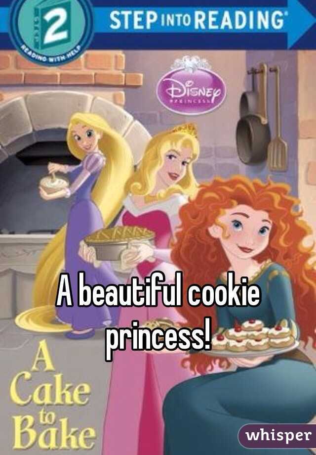 A beautiful cookie princess! 