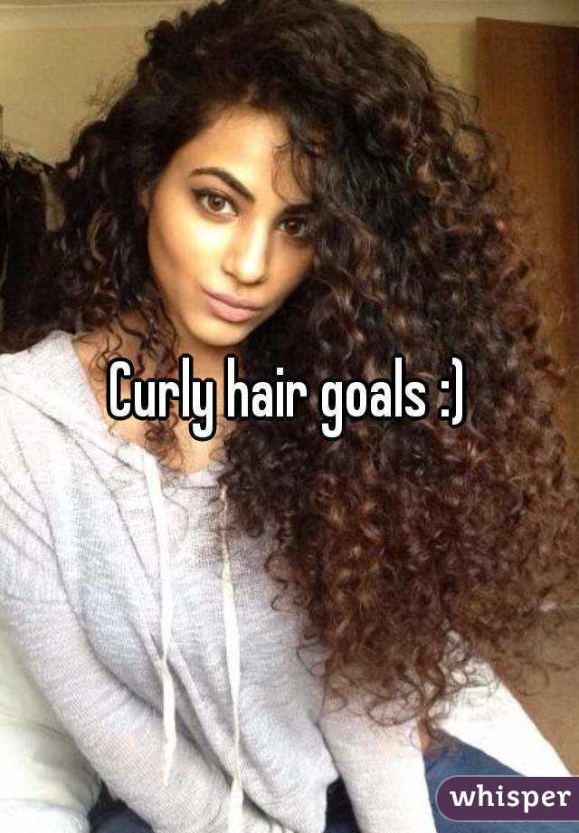 Curly hair goals :)