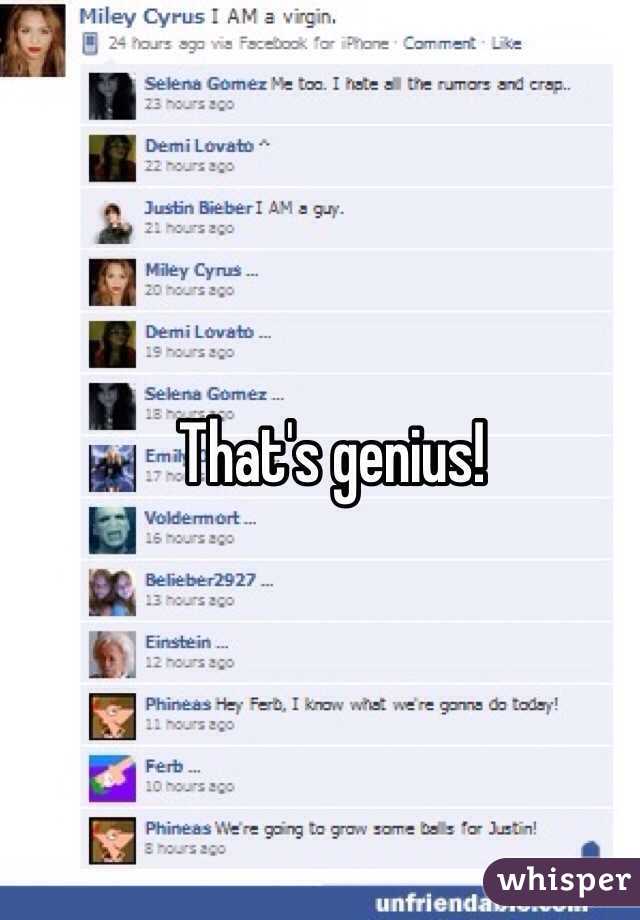 That's genius! 