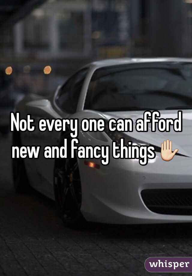 Not every one can afford new and fancy things✋