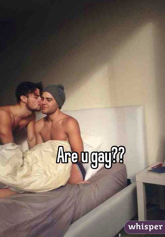 Are u gay??