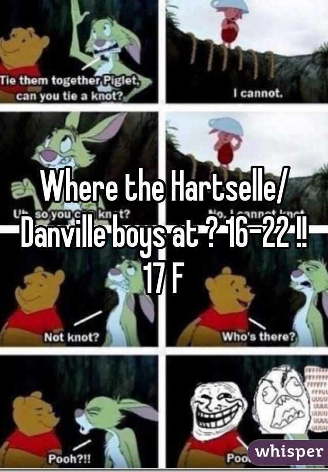Where the Hartselle/Danville boys at ? 16-22 !! 
17 F 