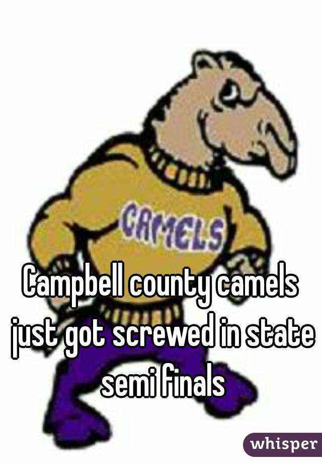 Campbell county camels just got screwed in state semi finals