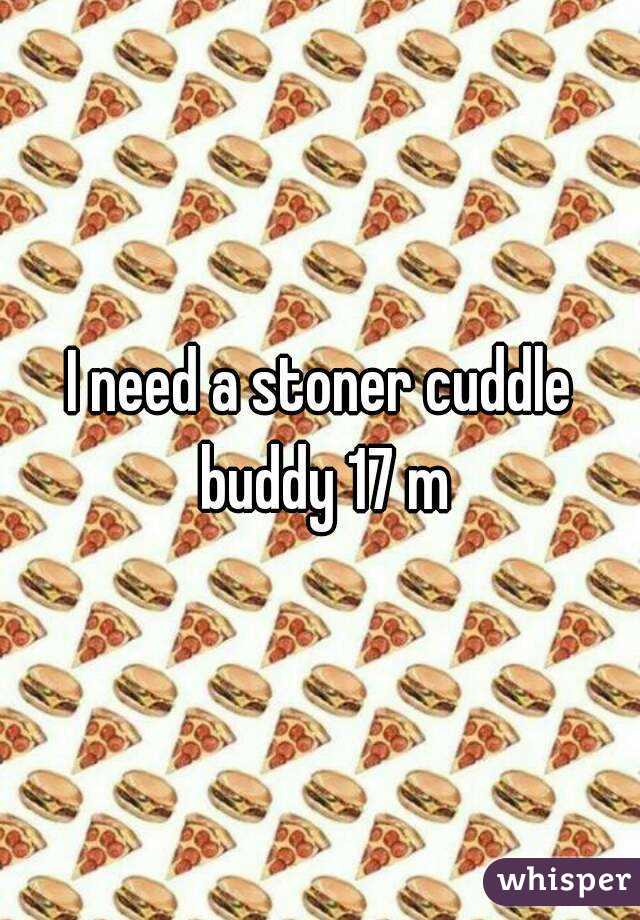 I need a stoner cuddle buddy 17 m