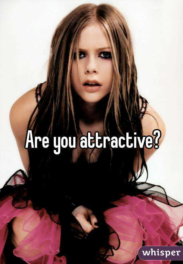 Are you attractive? 
