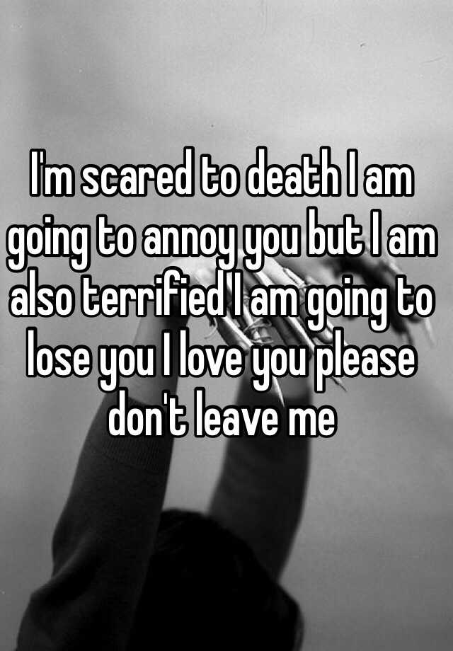 i-m-scared-to-death-i-am-going-to-annoy-you-but-i-am-also-terrified-i