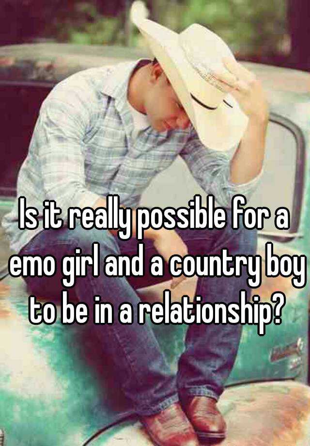 city girl dating a country boy