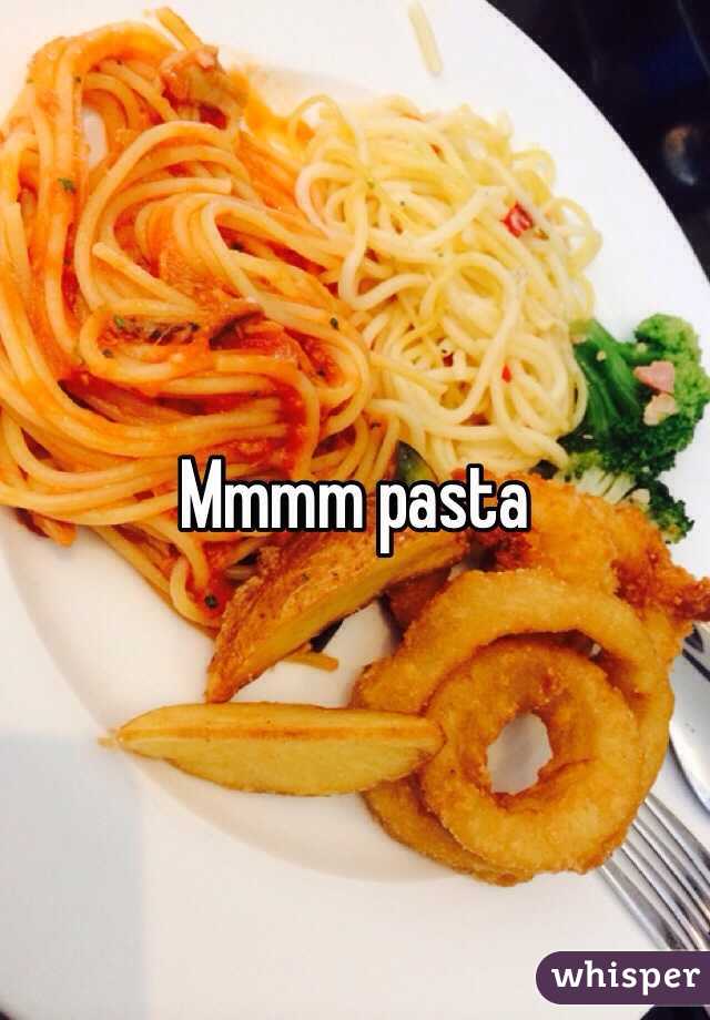 Mmmm pasta 