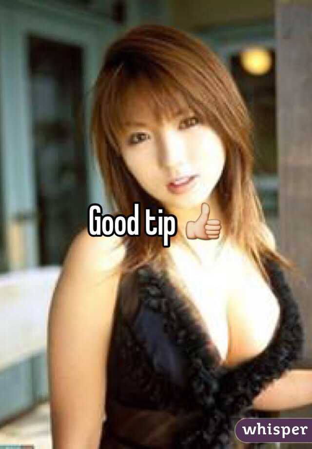 Good tip 👍