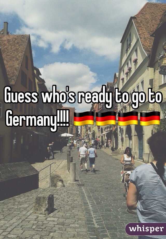 Guess who's ready to go to Germany!!!! 🇩🇪🇩🇪🇩🇪🇩🇪