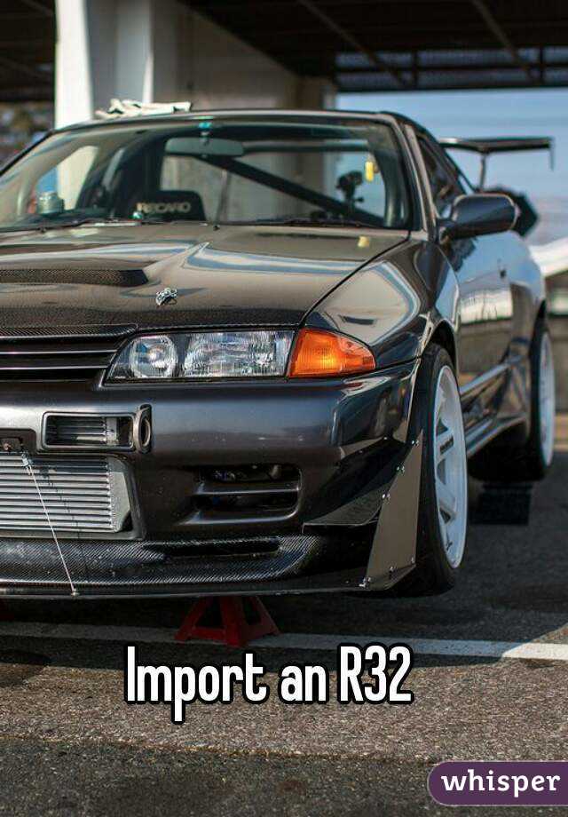 Import an R32