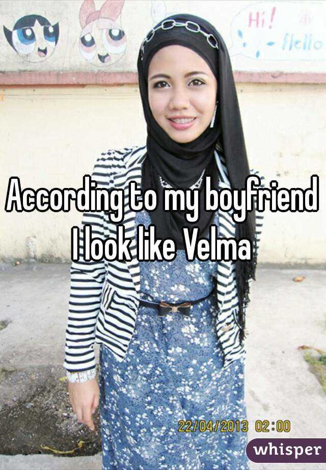 According to my boyfriend I look like Velma 