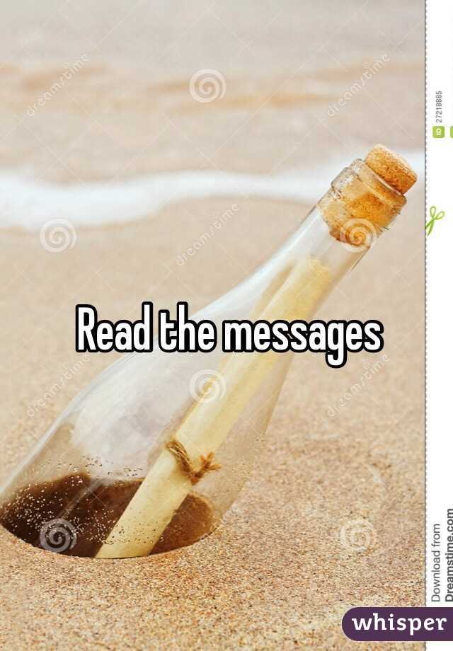 Read the messages 